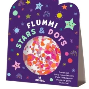 Flummi Stars & Dots (versch. Farben) White Smoke Moses