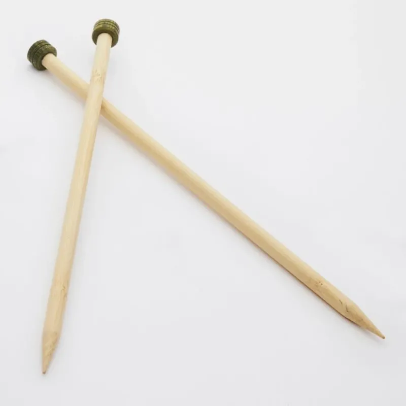 KnitPro Jackenstricknadeln bamboo 9,00 mm 30 cm 1 Paar