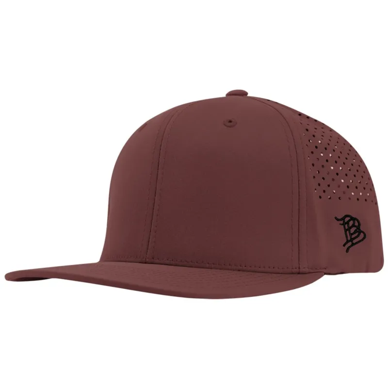 Branded Bills Maroon Bare Flat Performance Cap