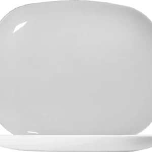 Arcoroc Solutions White Burgerplatte rechteckig 28 x 23 cm, weiß