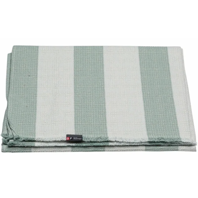 MARE Waffeldecke “Blockstreifen” (hellgrün) - von David Fussenegger Gray David Fussenegger