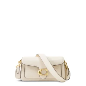 Tabby 20 Leather Shoulder Bag Chalk