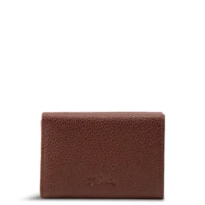 Le Foulonné Compact Leather Wallet Coffee