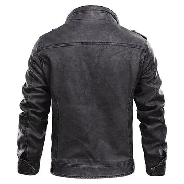 Klassische Schwarze Jacke für Herren – Taviero
