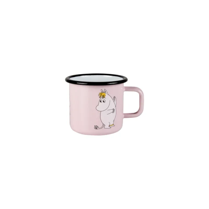 EMAILLEBECHER Schnorchelmaid light pink (250 ml) von muurla Light Gray muurla