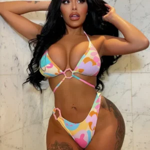 Damen Triangel-Bikini mit modischen Cut-Outs – Maréssa
