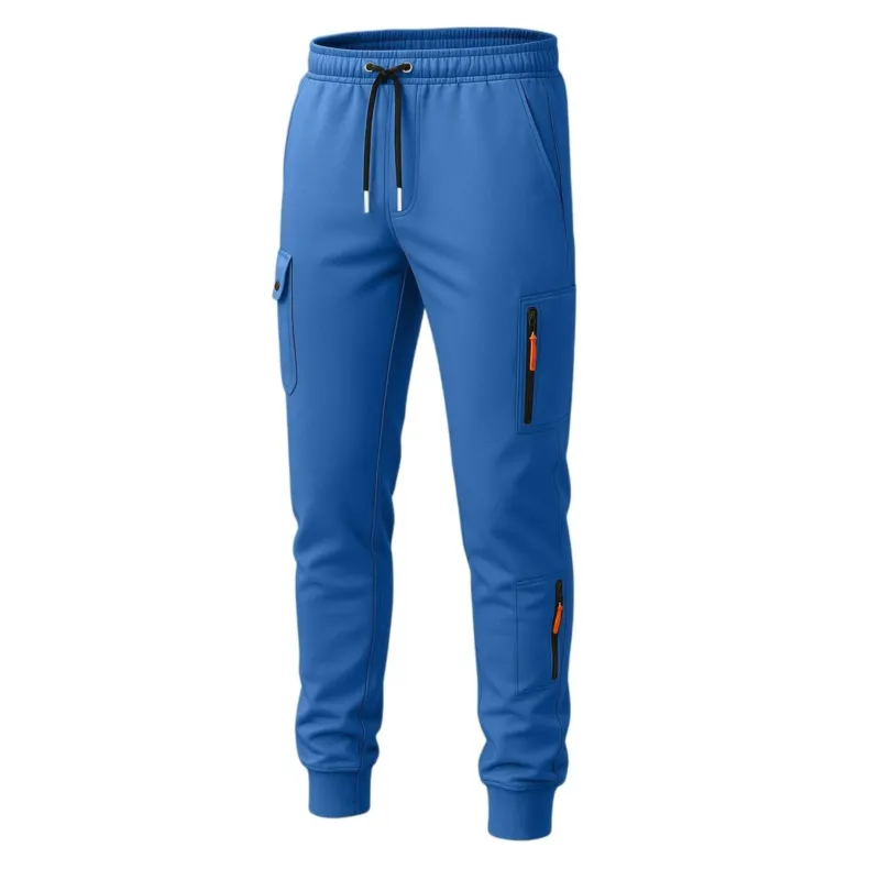 Herren funktionale Cargo-Jogginghose mit Taschen – Bravaro