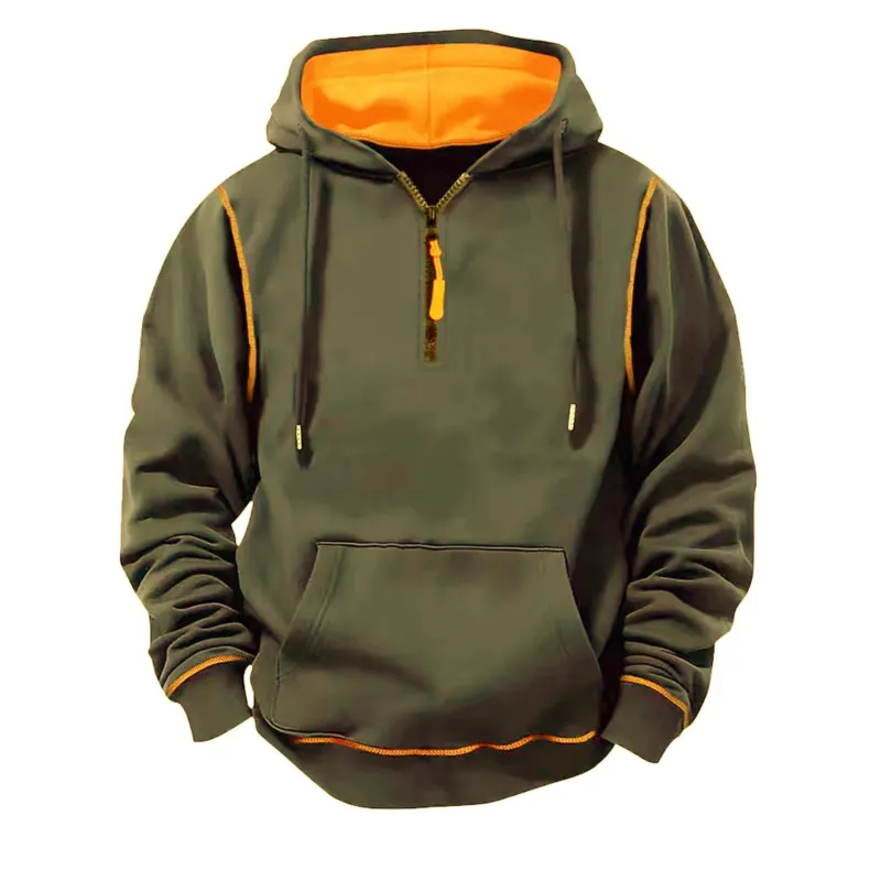 Herren Sportliche Kapuzenjacke mit Reißverschluss – Taviero