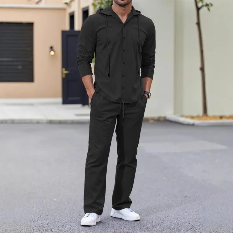 Herren Freizeitanzug mit modischem Schnitt und praktischen Taschen – Marzano