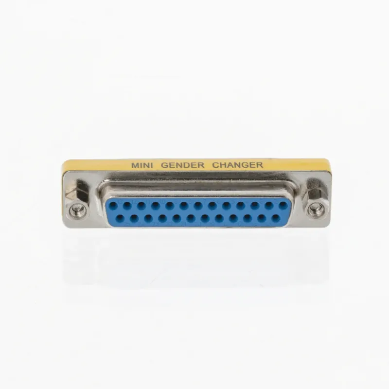 Valueline Seriell Adapter D-Sub Buchse 25-polig - D-Sub Buchse 25-polig Metall