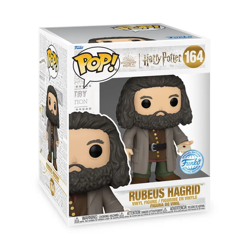Produktbild Harry Potter - Hagrid mit Brief Funko Pop Figur 14cm