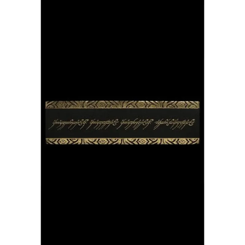 Produktbild Herr der Ringe Leder Lesezeichen The One Ring Inscription